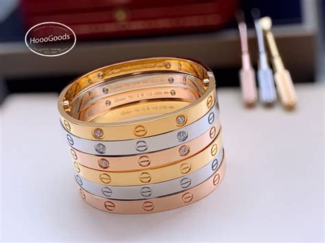 cartier love bracelet collection